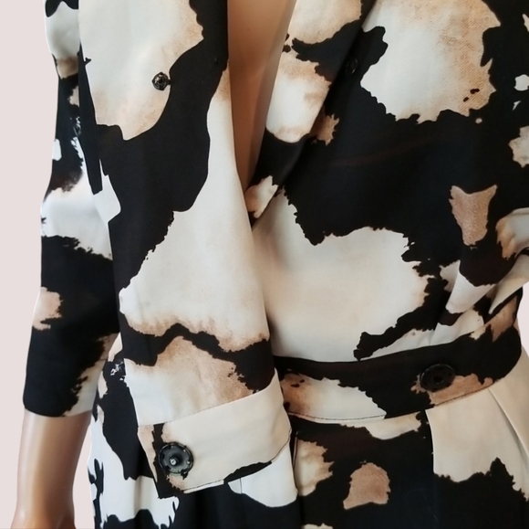 W118 Walter Baker 'Rustic Cattle' Western Cowgirl Jumpsuit / Sz XS / NWOT - Picture 7 of 12